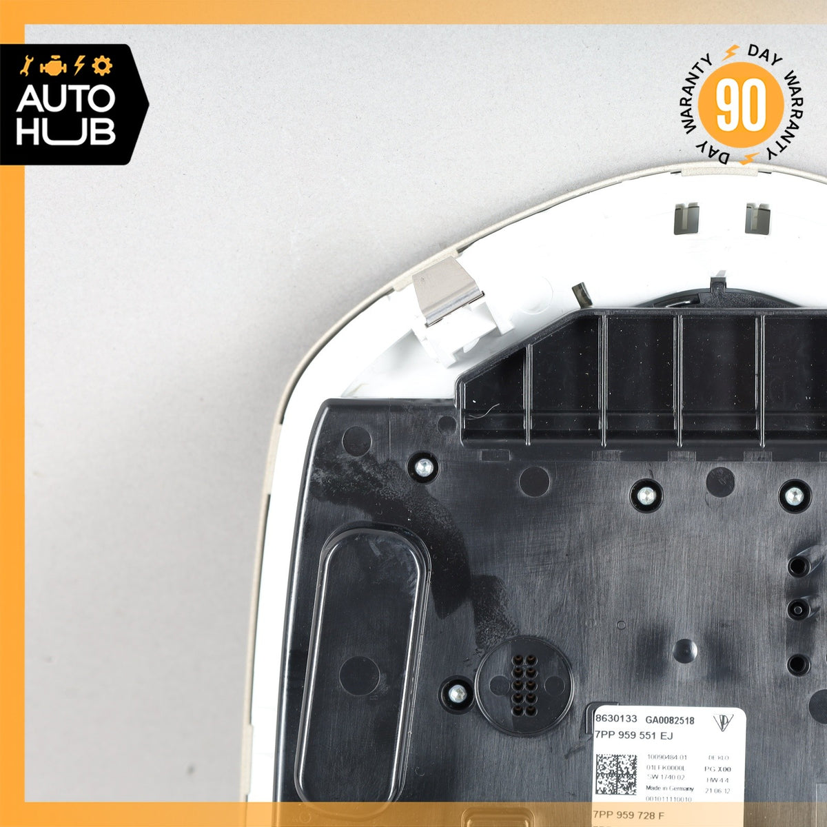 10-18 Porsche Panamera 970 Front Overhead Dome Light Lamp Gray OEM 68k - photo 13