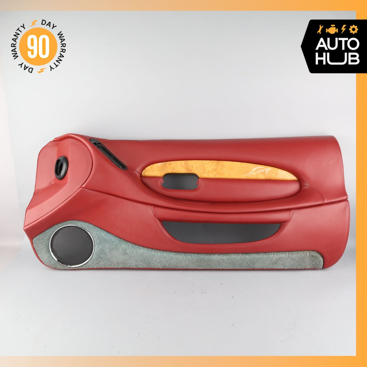 00-04 Aston Martin DB7 Vantage Front Right Passenger Door Panel Red OEM 35k - photo 4