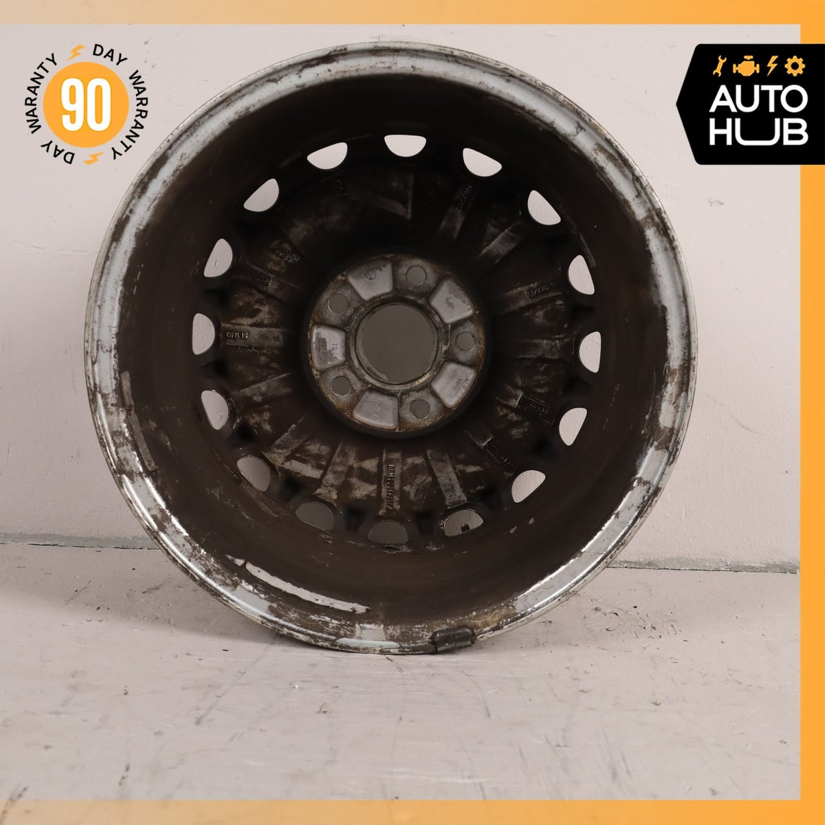 Rolls Royce Silver Seraph 7 x 16 16" Wheel Rim Silver PD26627PA OEM - photo 6