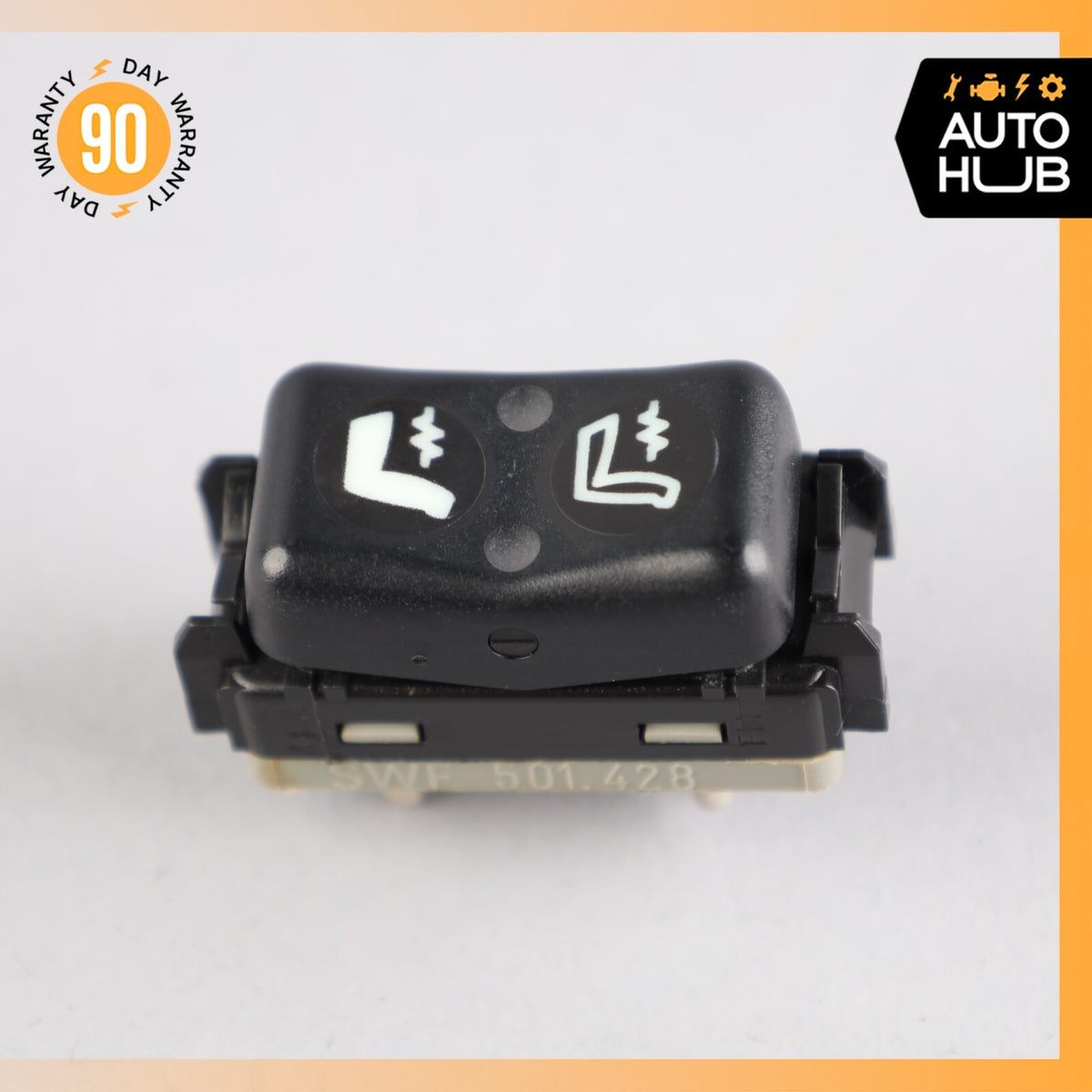 90-02 Mercedes R129 SL500 300SL Seat Heater Switch Right Passenger Side OEM - photo 2