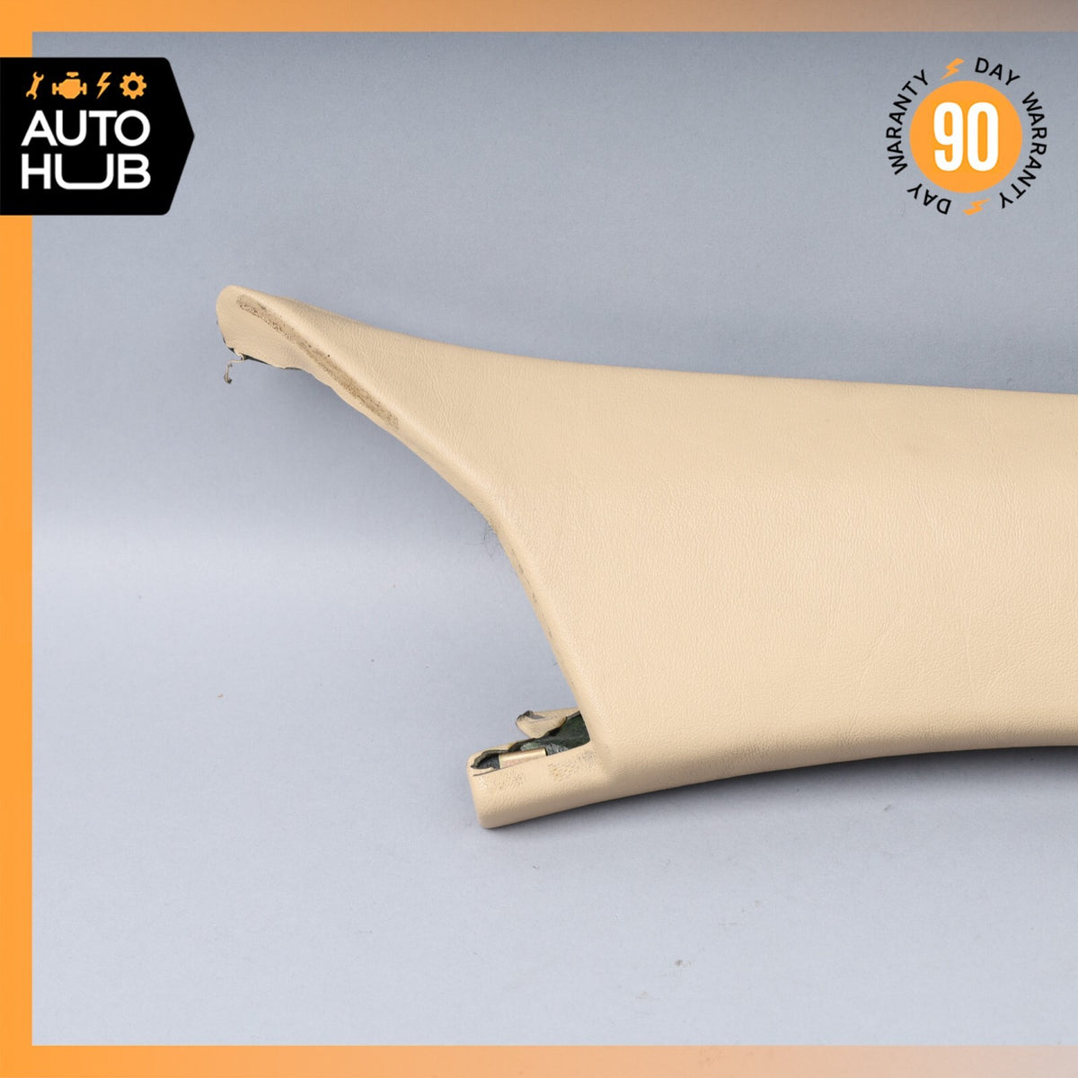 90-02 Mercedes R129 SL500 300SL A Pillar Trim Cover Right Passenger Java OEM - photo 6