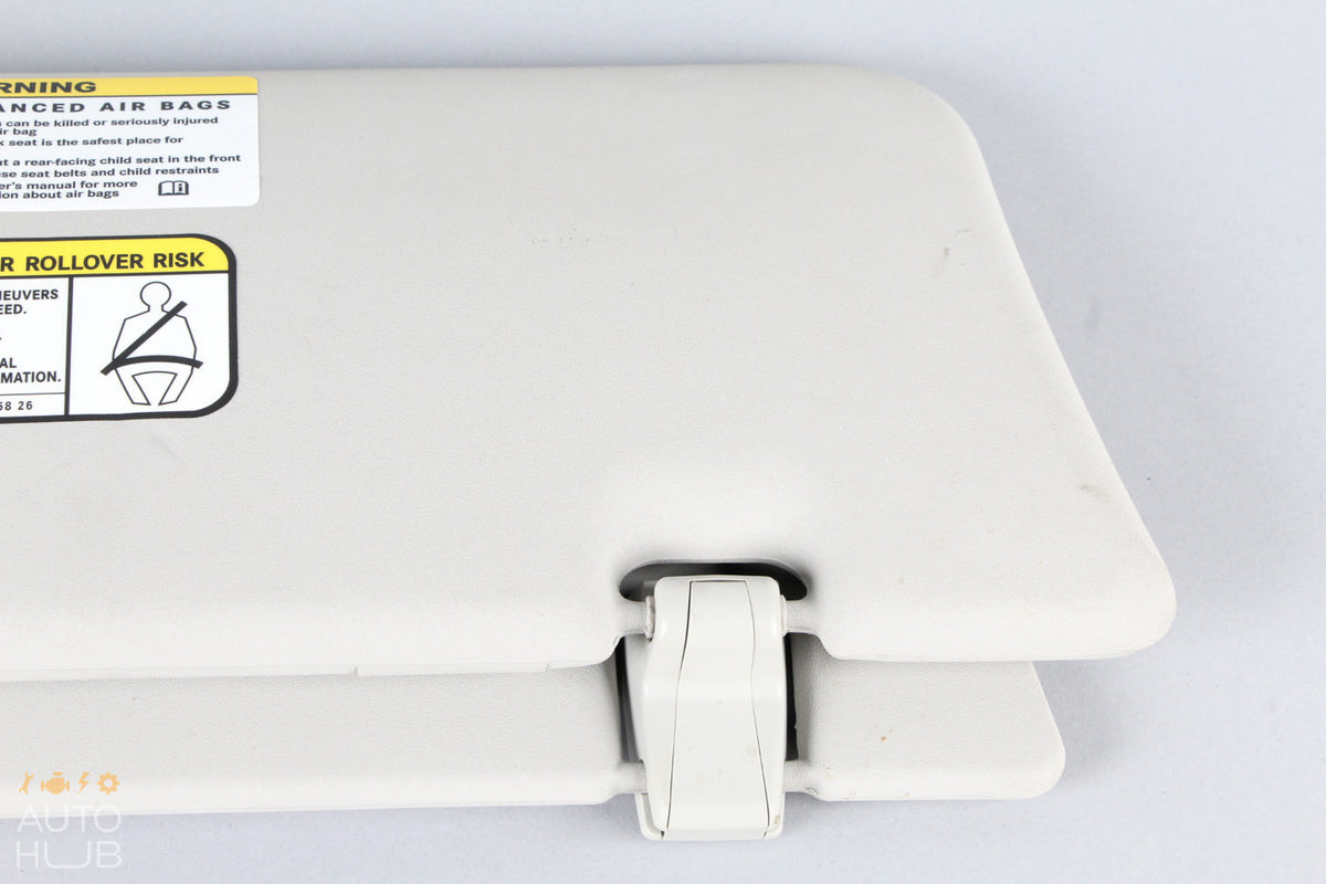 06-12 Mercedes X164 GL550 ML450 Left Driver Side Sun Visor Sunvisor Gray OEM - photo 11