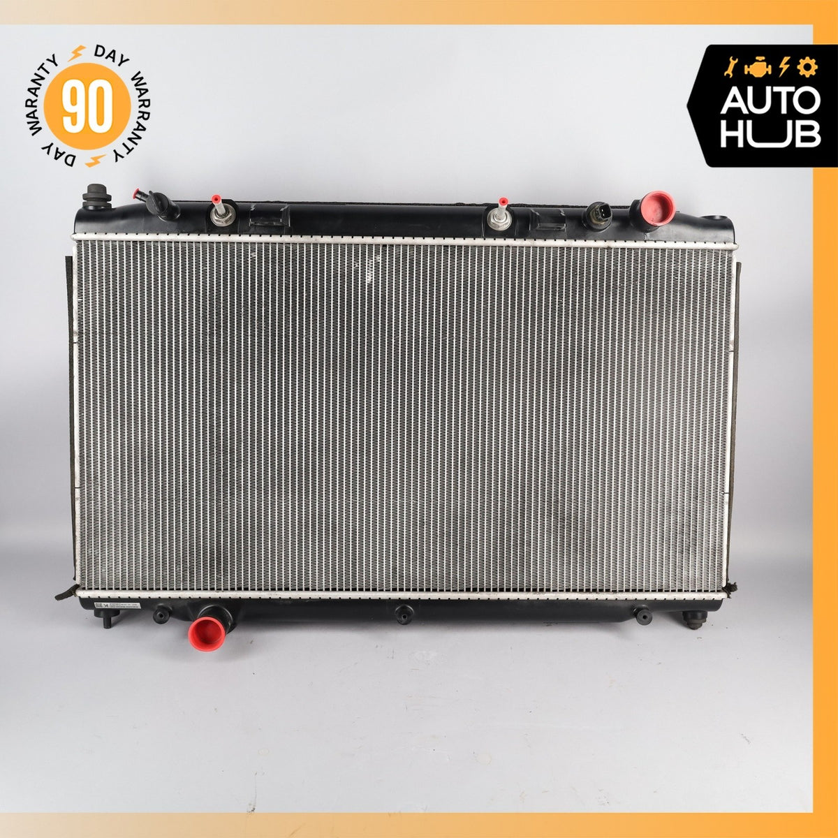 Infiniti Q50 Q60 Red Sport 3.0L Engine Cooling Radiator Air A/C Condenser OEM - photo 3