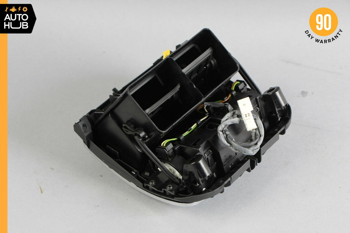 06-11 Mercedes W219 CLS500 CLS55 AMG Rear Seat AC A/C Control Air Vent Black OEM - photo 8