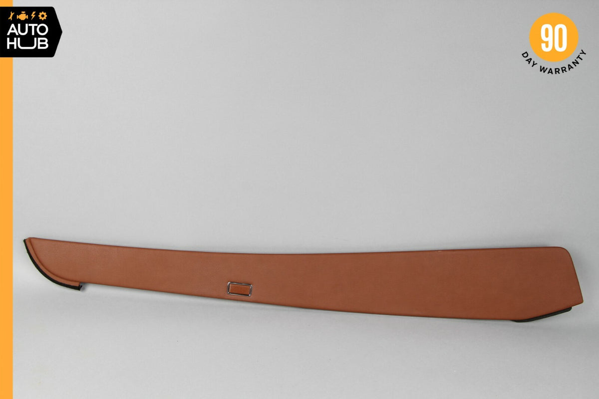07-14 Mercedes W216 CL550 Center Console Left Side Molding Trim Cover Red OEM - photo 1