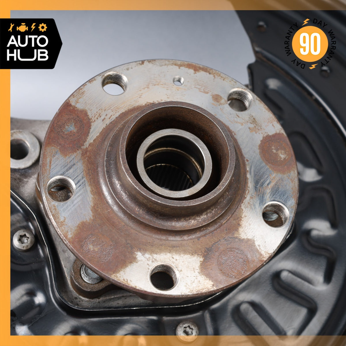 03-13 Bentley Continental GT Rear Right Side Spindle Knuckle Hub OEM 36k - photo 5