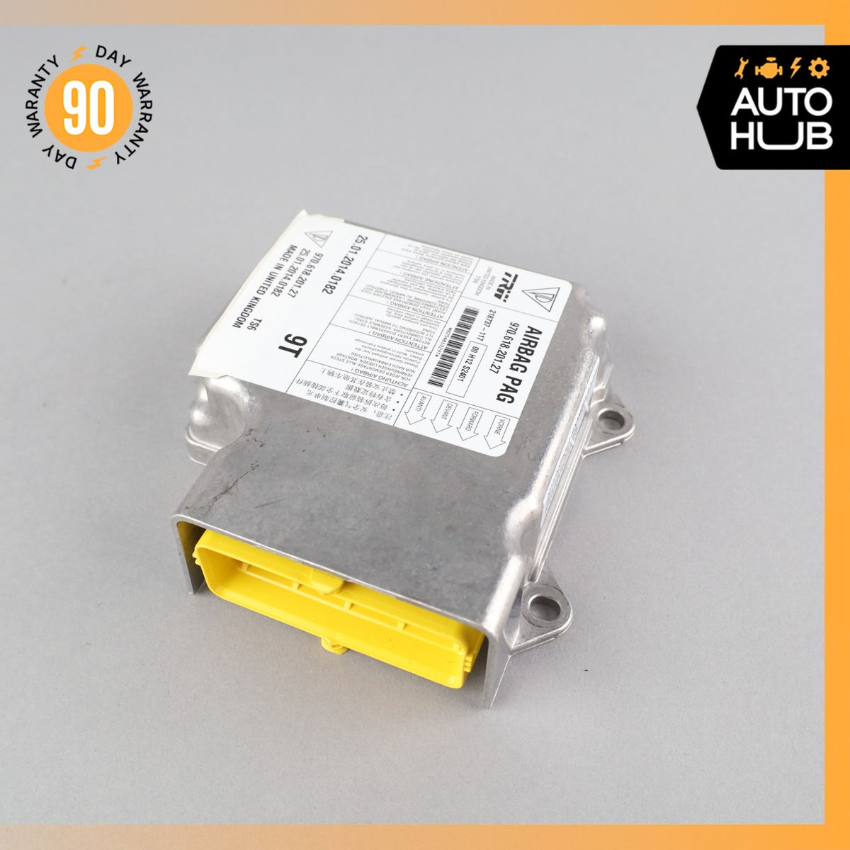 Porsche Panamera 970 Hybrid S Airbag Air Bag Sensor SRS Control Module OEM 86k - photo 1