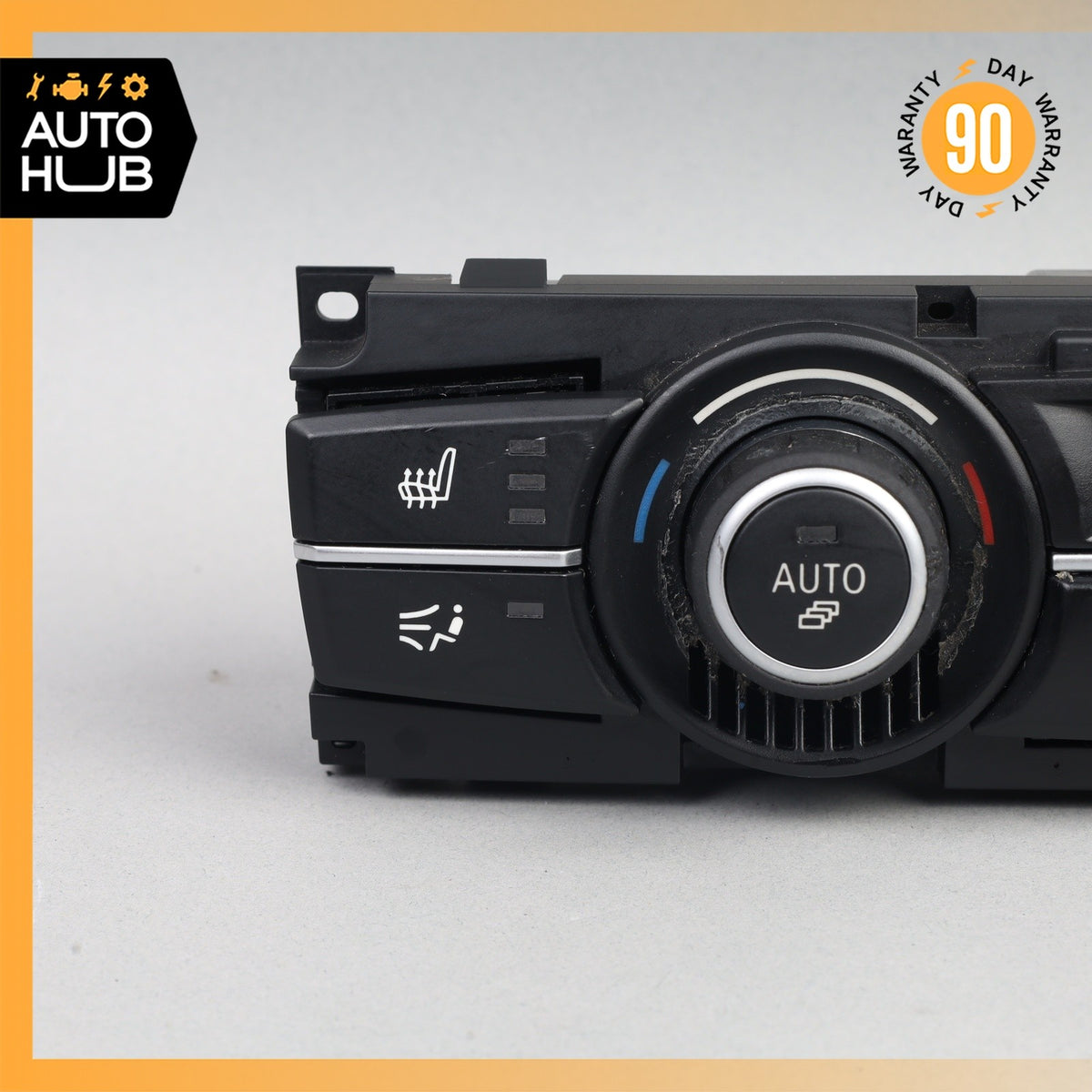 07-13 BMW E70 X5 Dashboard A/C Climate Control Switch Panel OEM - photo 2