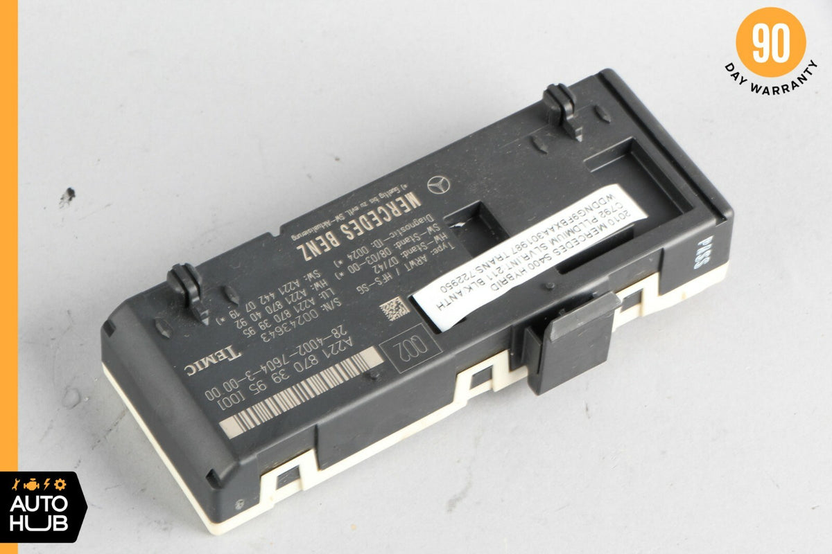 07-14 Mercedes W221 CL550 S550 Trunk Release Remote Open Close Module Unit OEM - photo 2