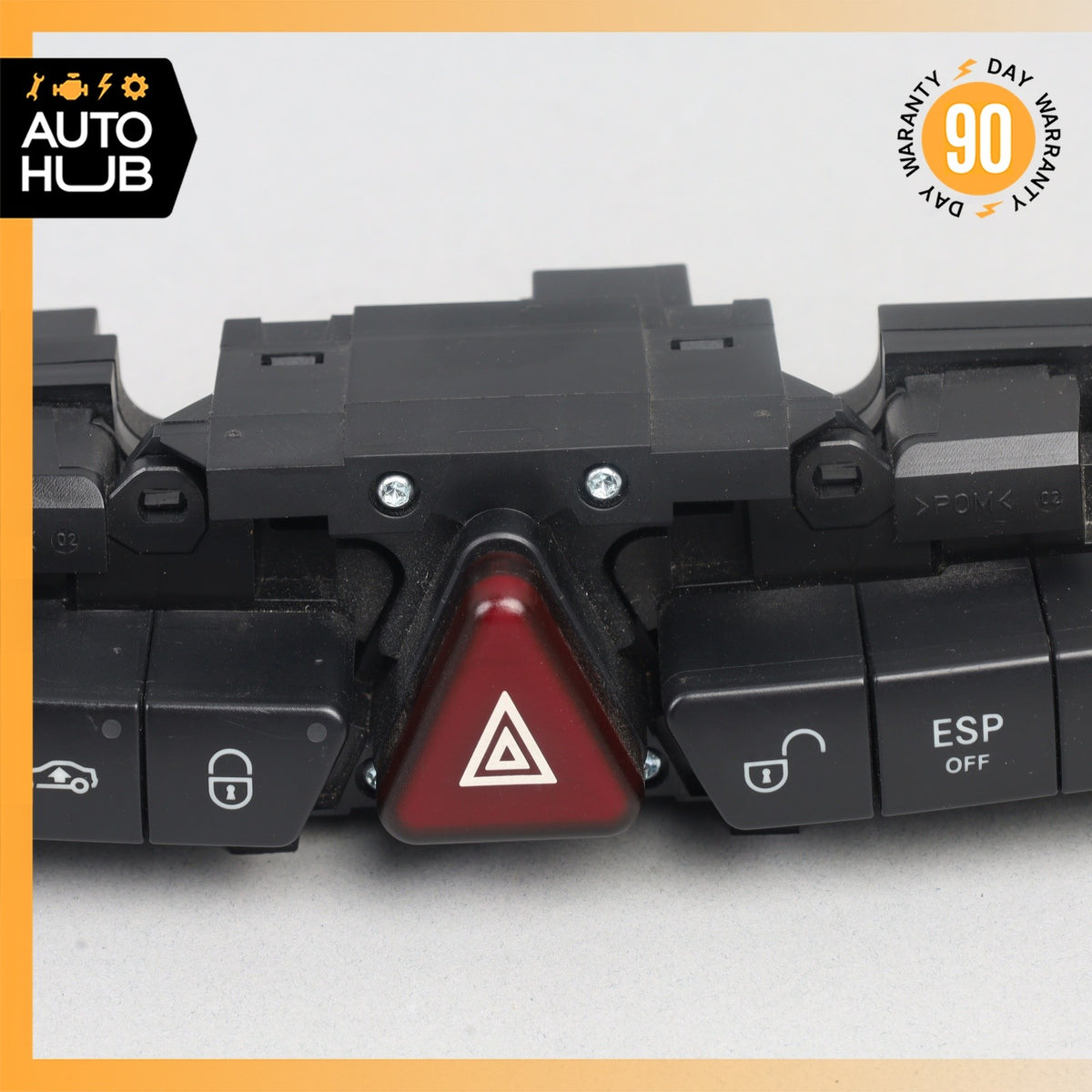03-06 Mercedes W215 CL500 CL55 Center Dash Hazard ESP Lock Switch Control OEM - photo 4