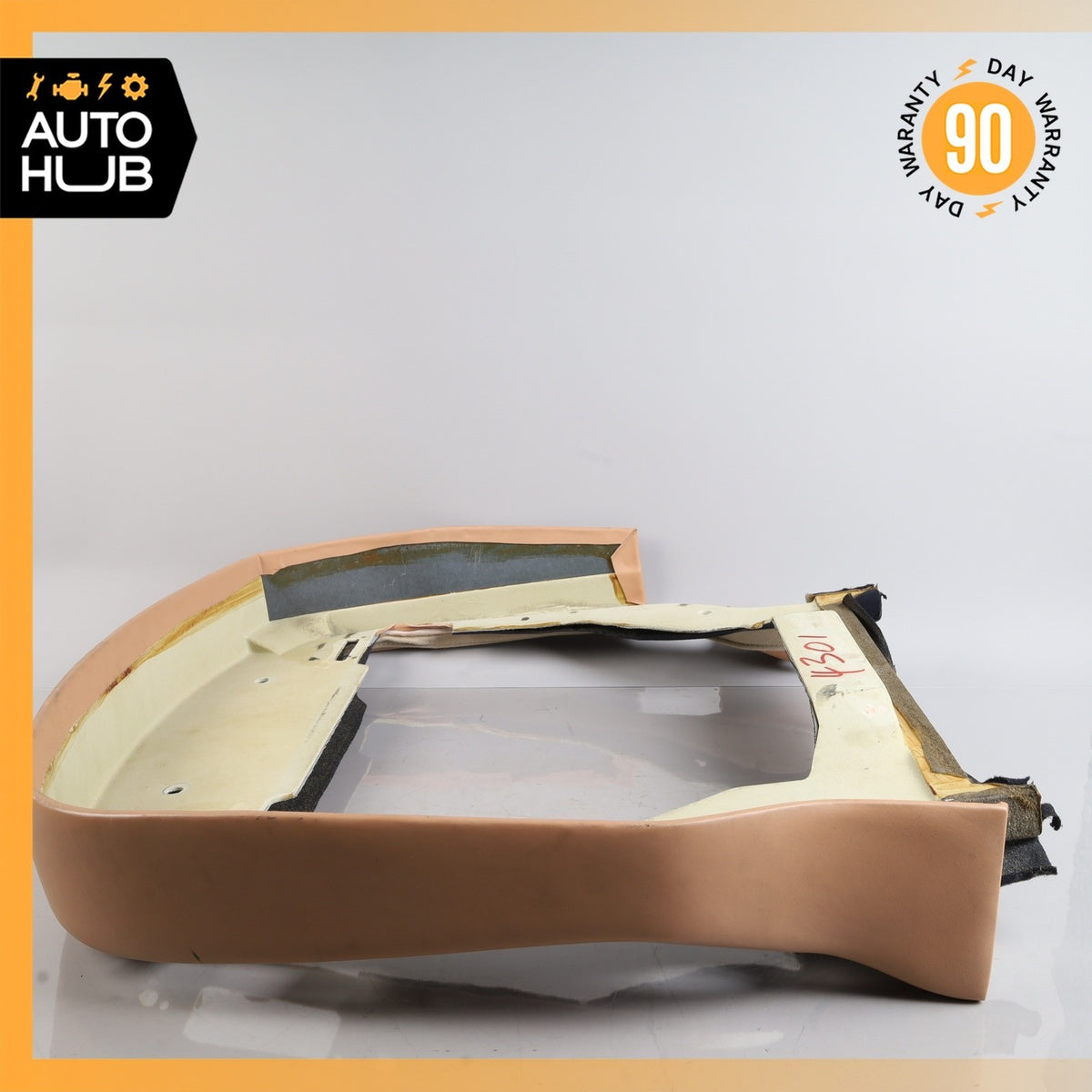 00-02 Bentley Arnage Front Right Lower Bottom Seat Trim Cover Brown OEM 50k - photo 15