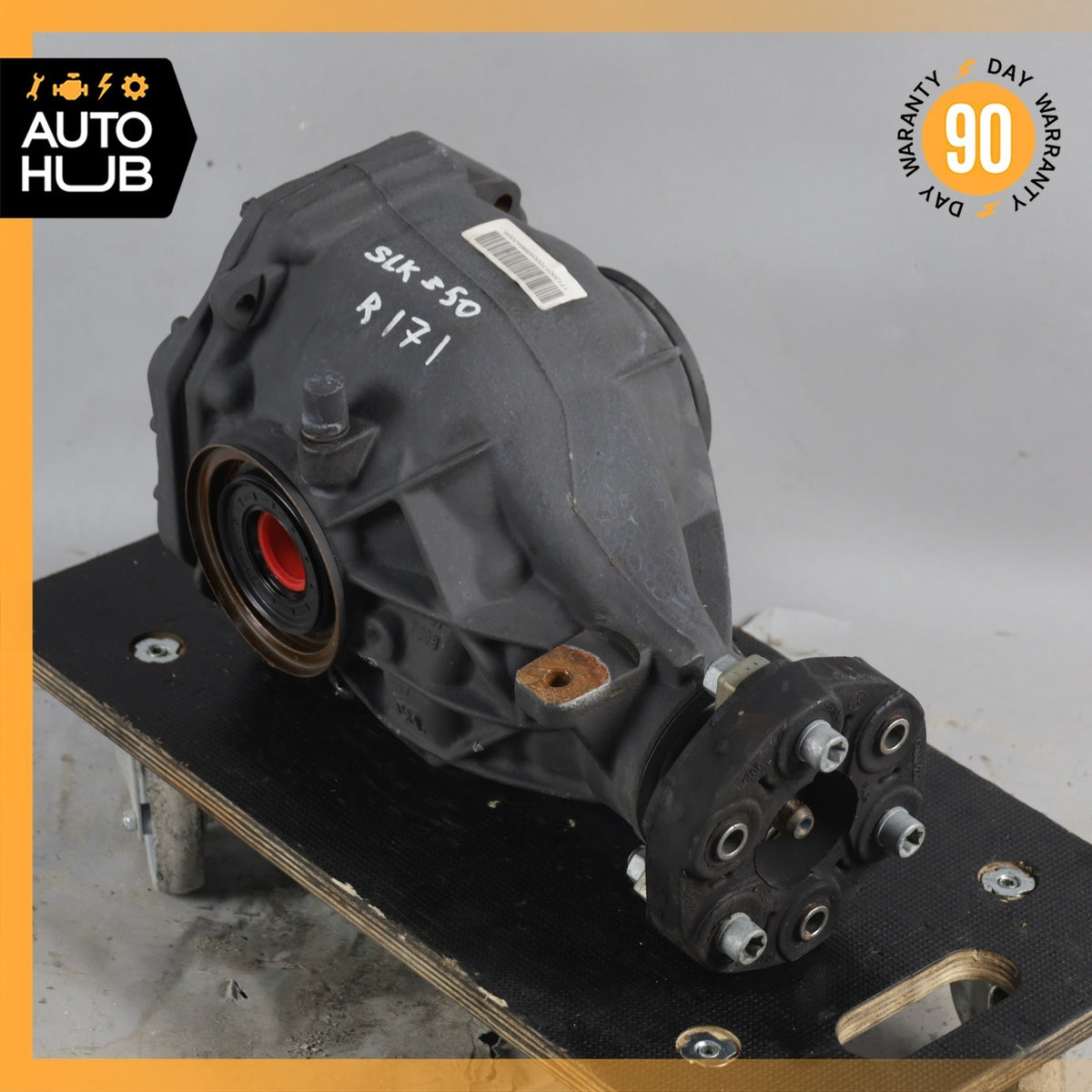 06-11 Mercedes R171 SLK350 M272 Rear Differential Diff Axle Carrier 3.27 OEM 58k - photo 2
