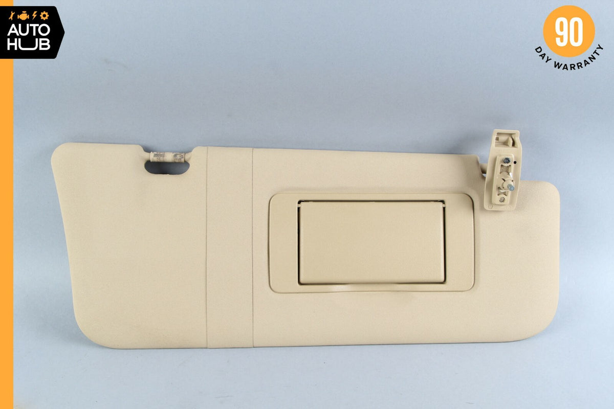 06-12 Mercedes X164 GL450 ML450 Sun Visor Sunvisor Front Right Side Beige OEM - photo 1