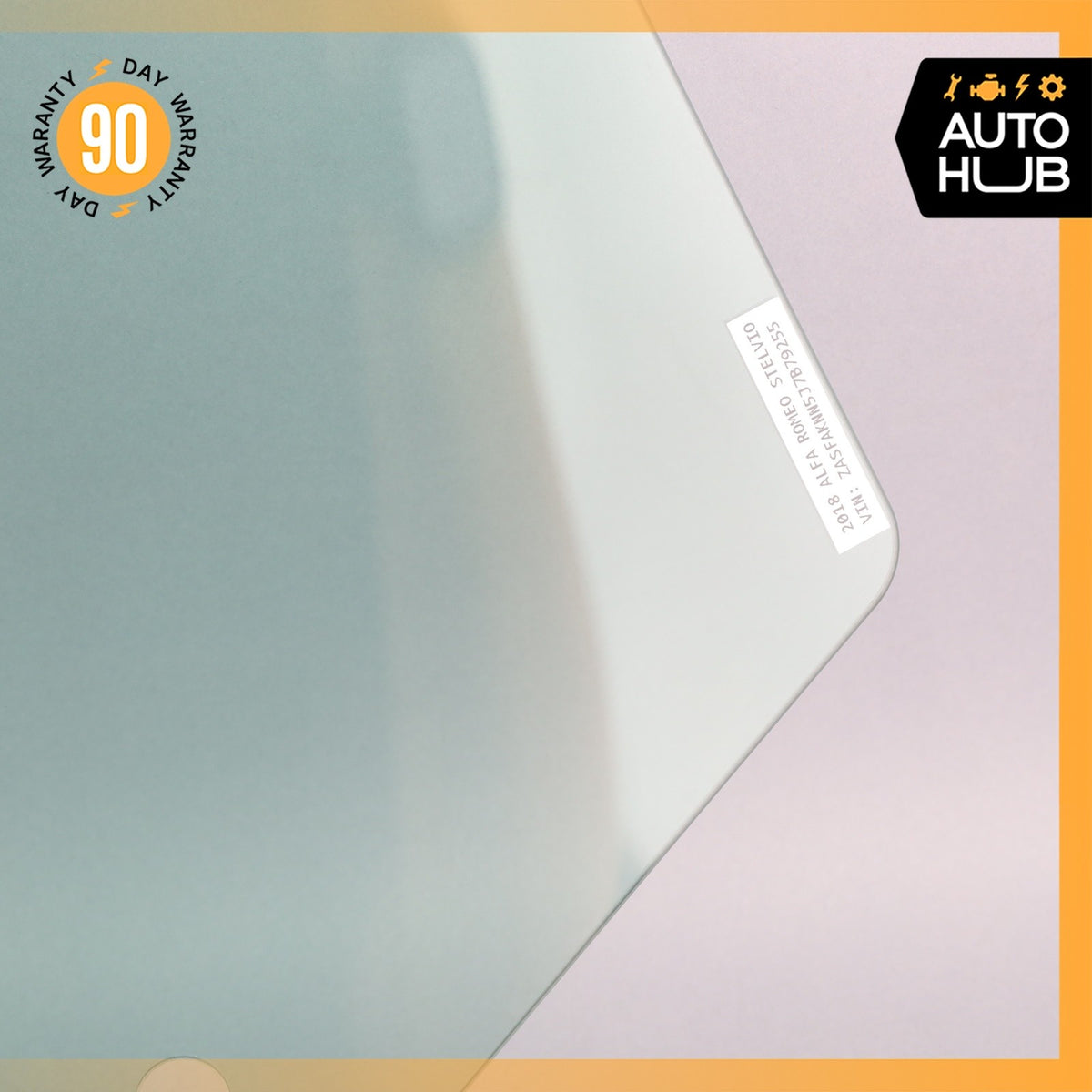 17-23 Alfa Romeo 949 Stelvio Front Left Side Door Window Glass 50539917 OEM 72k - photo 20