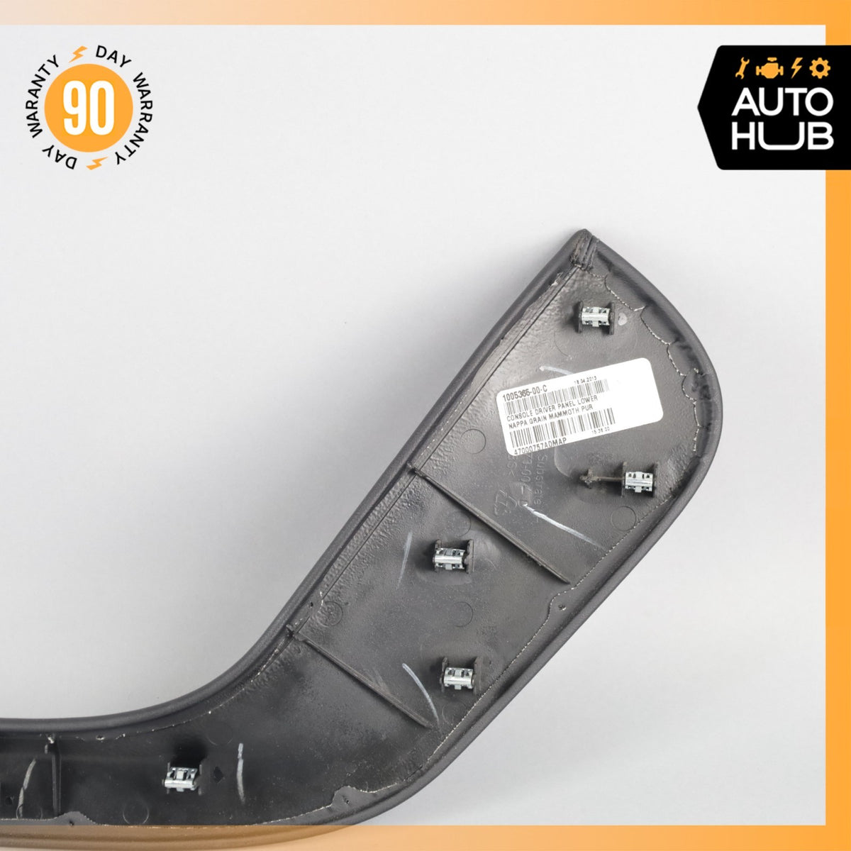 12-20 Tesla Model S Front Left Side Lower Center Console Trim Cover OEM 63k - photo 7