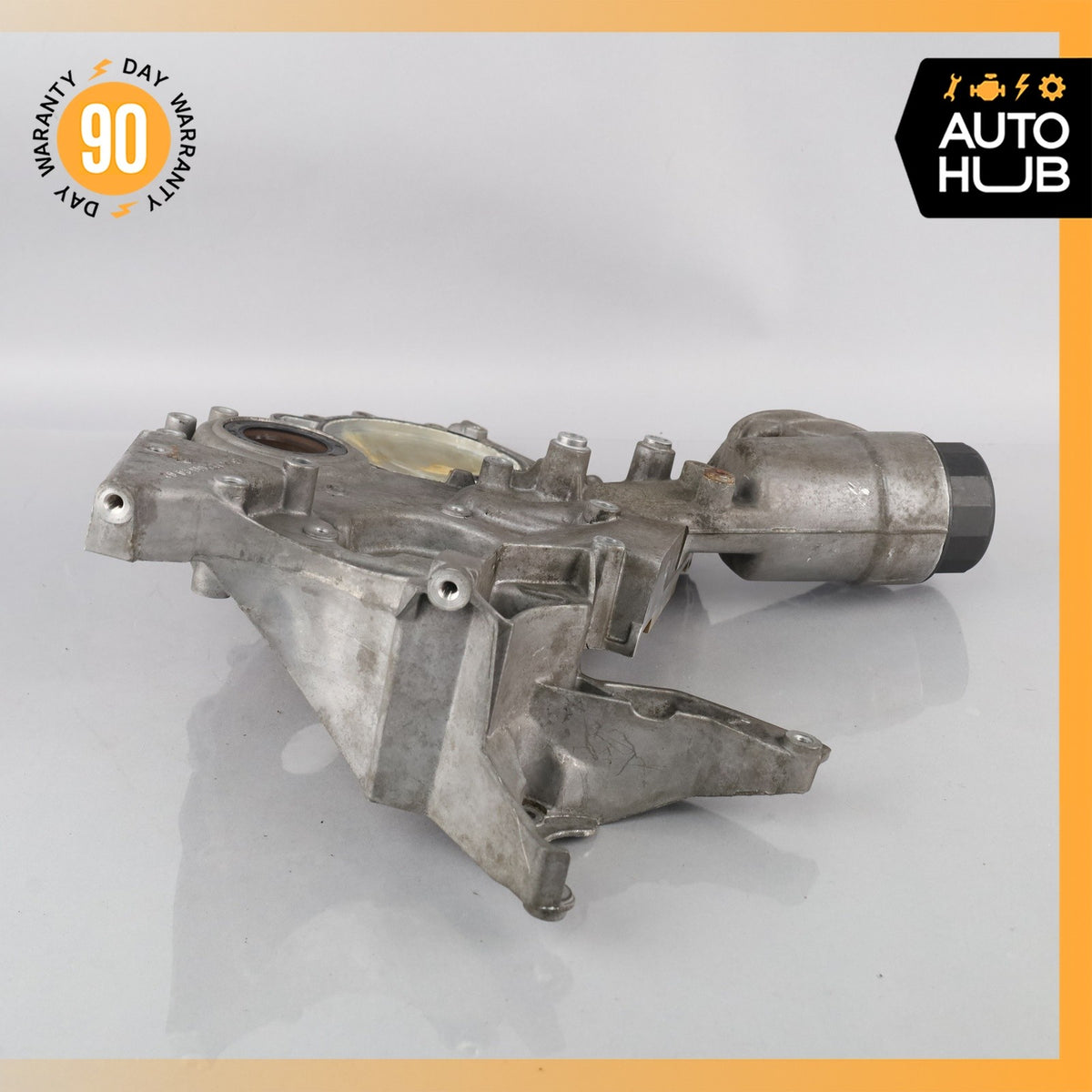 01-14 Mercedes W216 CL600 S600 V12 Engine Timing Chain Case Cover 1370150002 OEM - photo 5