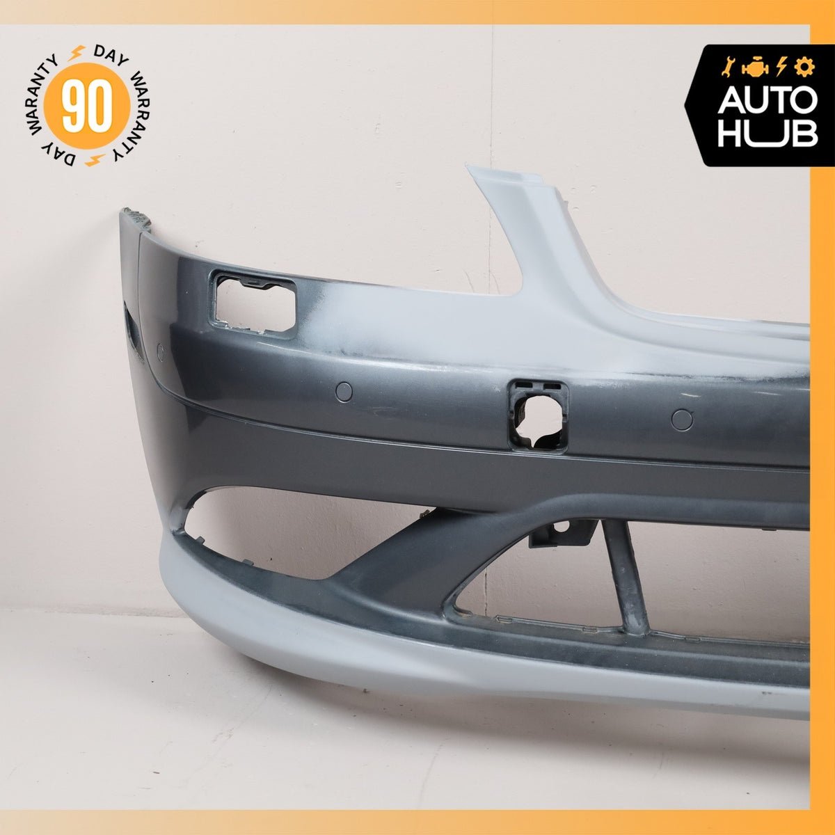 07-09 Mercedes W221 S550 S600 AMG Sport Front Bumper Cover Assembly Gray OEM - photo 3
