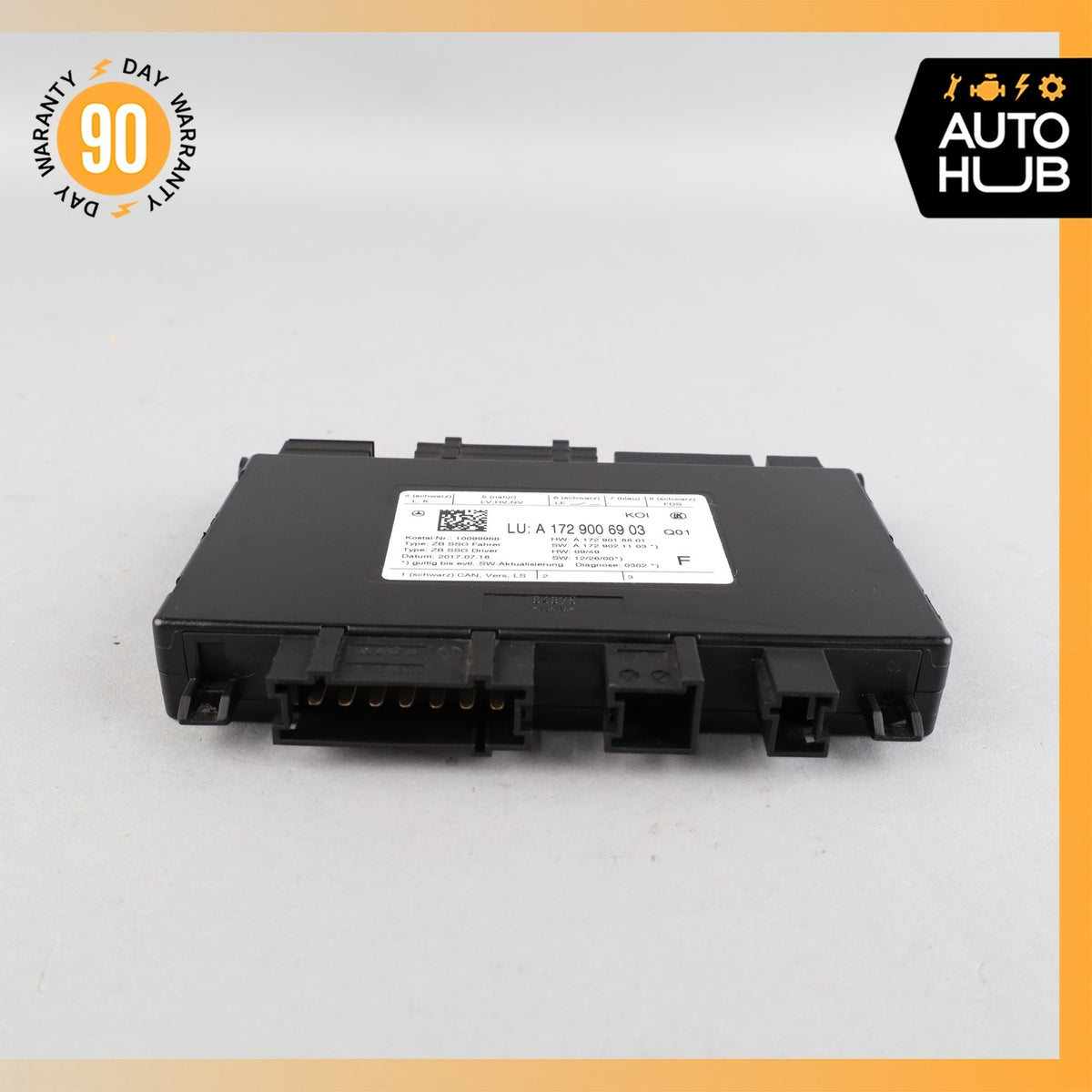 08-18 Mercedes R172 SLC300 E550 CLS63 Seat Control Module Front Left Side OEM - photo 5