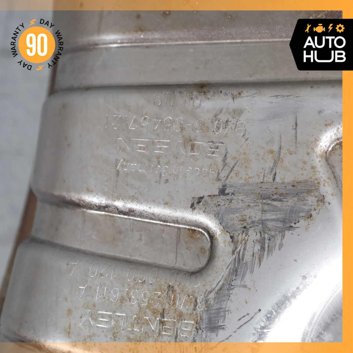 Bentley Continental GTC Speed Exhaust Muffler Mufflers Right & Left Set OEM 83k - photo 16