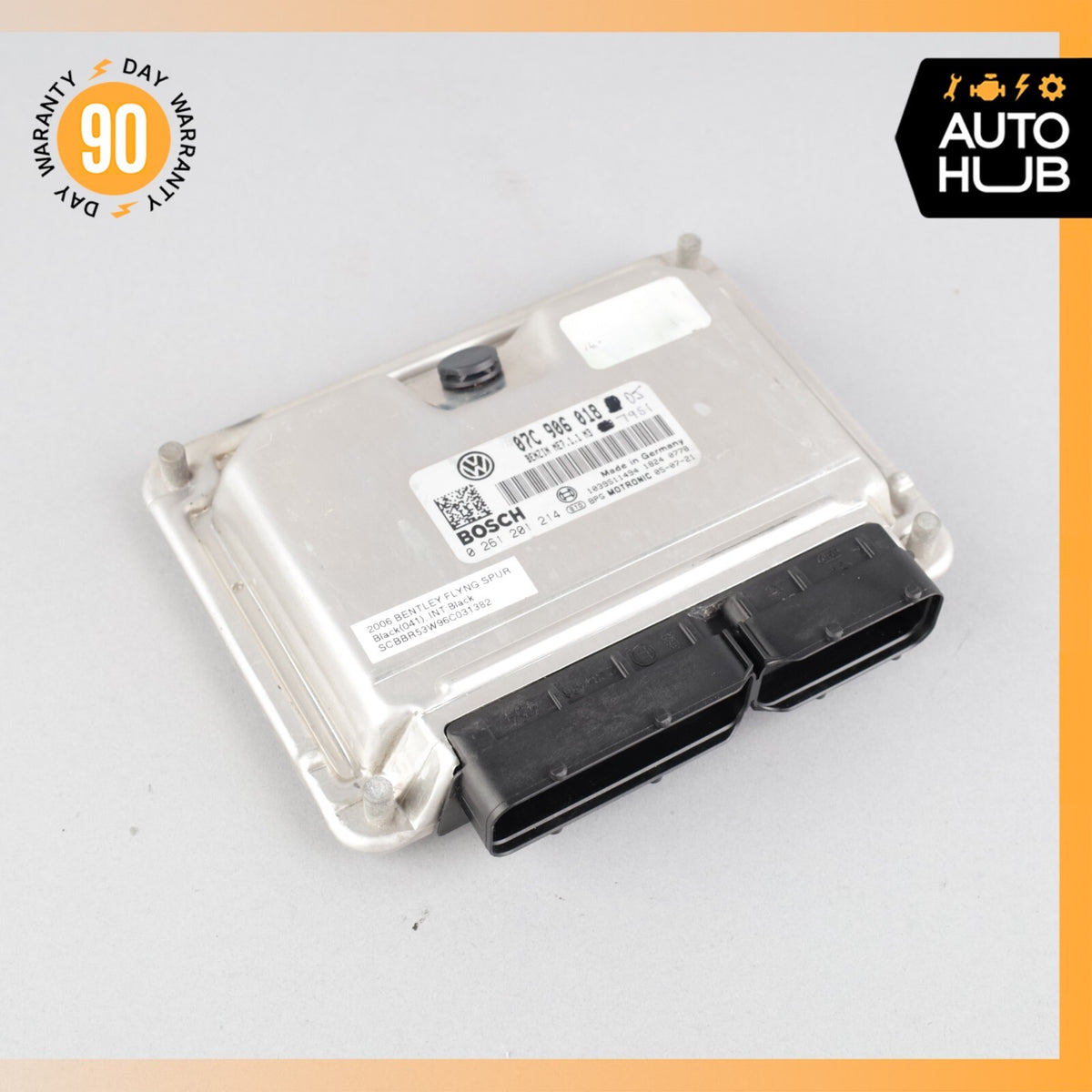 2006 Bentley Continental Flying Spur 6.0L W12 Engine Control Module ECU OEM 78k - photo 5