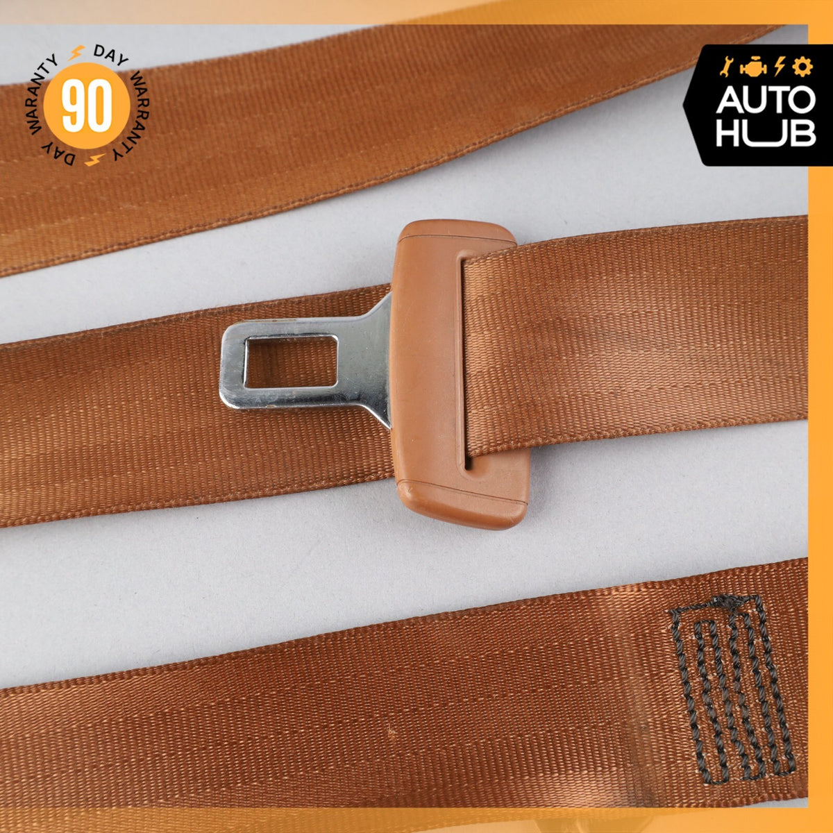 03-06 Bentley Continental GT Front Left Driver Side Seat Belt Brown OEM 53k - photo 8