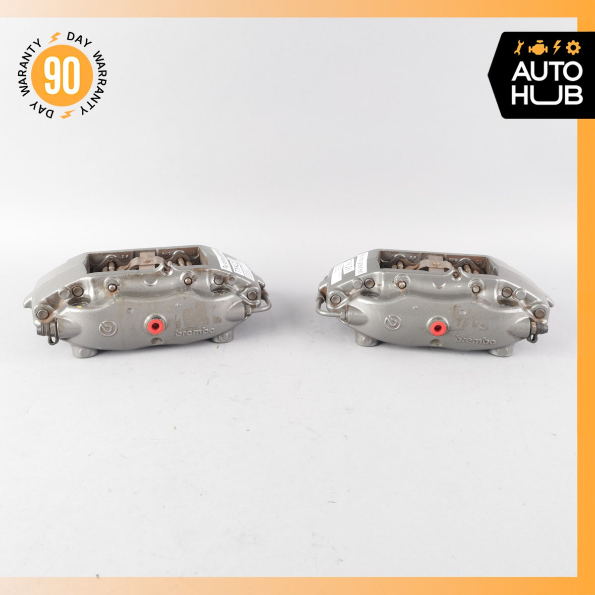 Maserati Quattroporte S Rear Left & Right Brake Caliper Calipers Set OEM 50k - photo 11