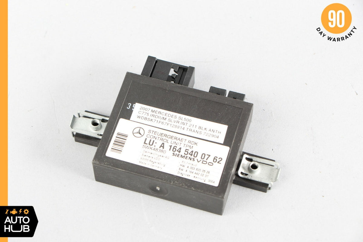 06-12 Mercedes W219 CLS550 E550 SL55 TPMS Tire Pressure Control 1645400762 OEM - photo 1