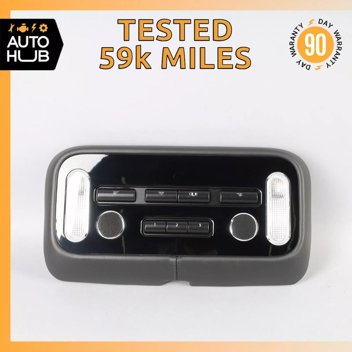 07-11 Bentley Continental GTC Convertible Overhead Dome Light Control OEM 59k - photo 1