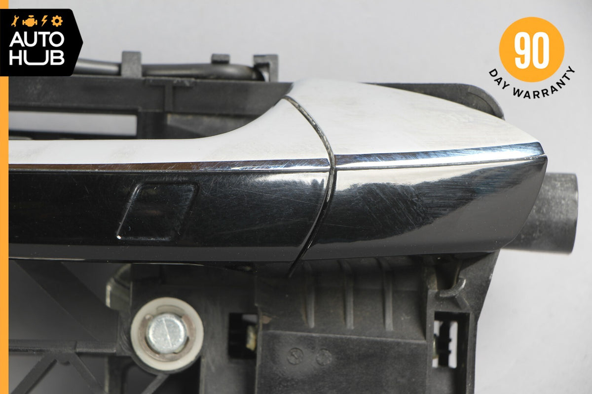 07-13 Mercedes W221 S400 S550 Rear Left Exterior Door Handle Keyless Go OEM - photo 2