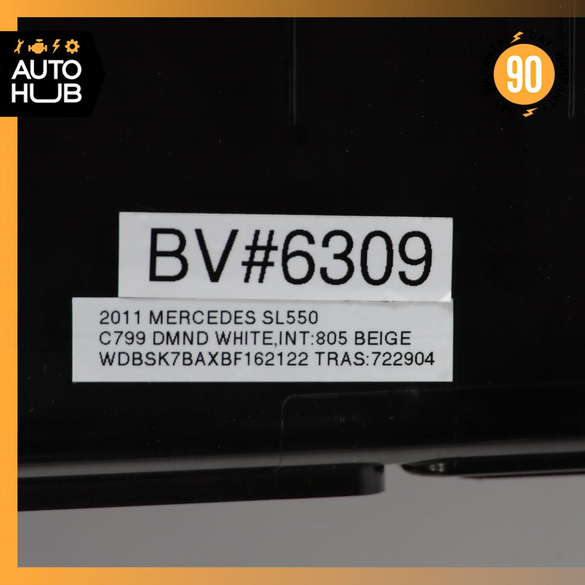 07-12 Mercedes R230 SL550 Storage Compartment Rear Left Driver Side OEM - photo 13