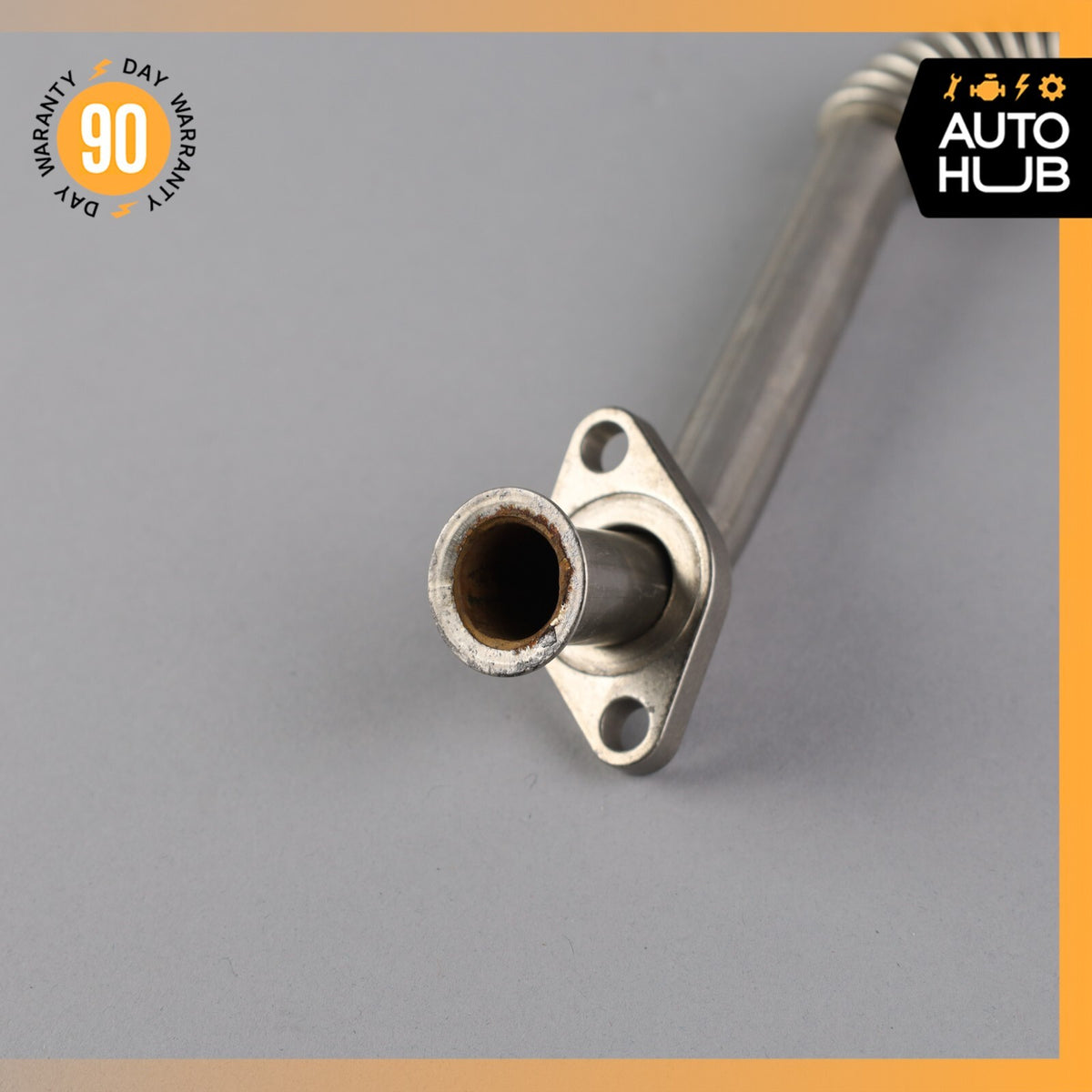 04-19 Maserati Quattroporte M139 Right Air Pump Check Valve EGR Pipe Line 74k - photo 7
