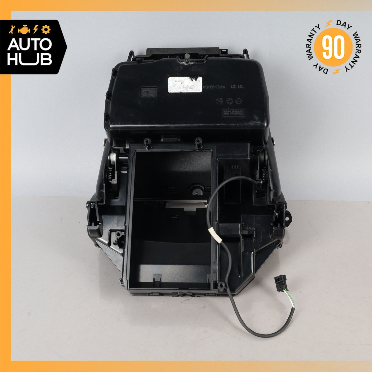 19-21 Mercedes W205 C300 C43 AMG Center Console Cupholder Compartment OEM 67k - photo 10