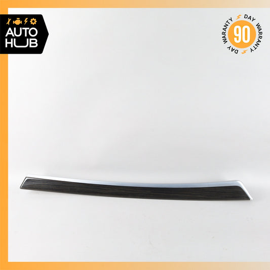 11-16 BMW F10 528i 535i 550i Front Right Door Trim Panel Wood OEM - photo 1