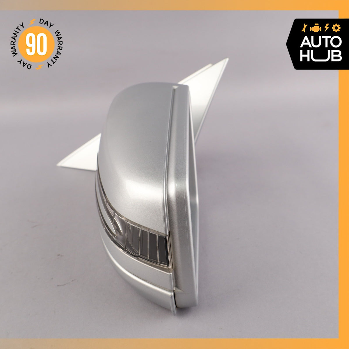 10-13 Mercedes W221 S400 S550 Left Side Rear View Door Mirror w/ Blind Spot OEM - photo 13