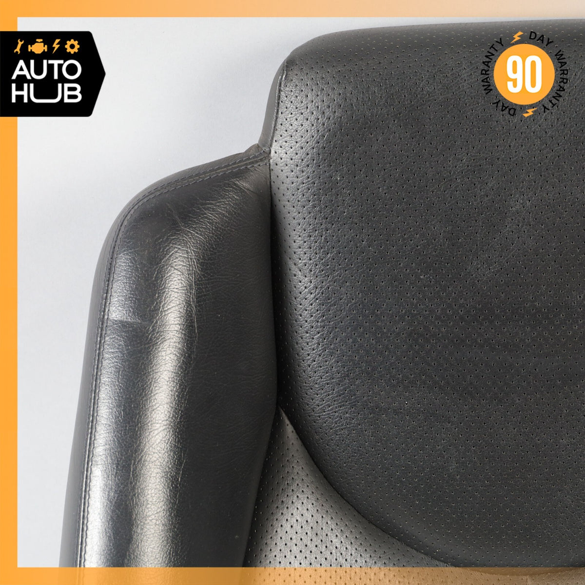 96-02 Mercedes R129 SL500 SL320 Right Side Top Upper Seat Cushion Black OEM - photo 2