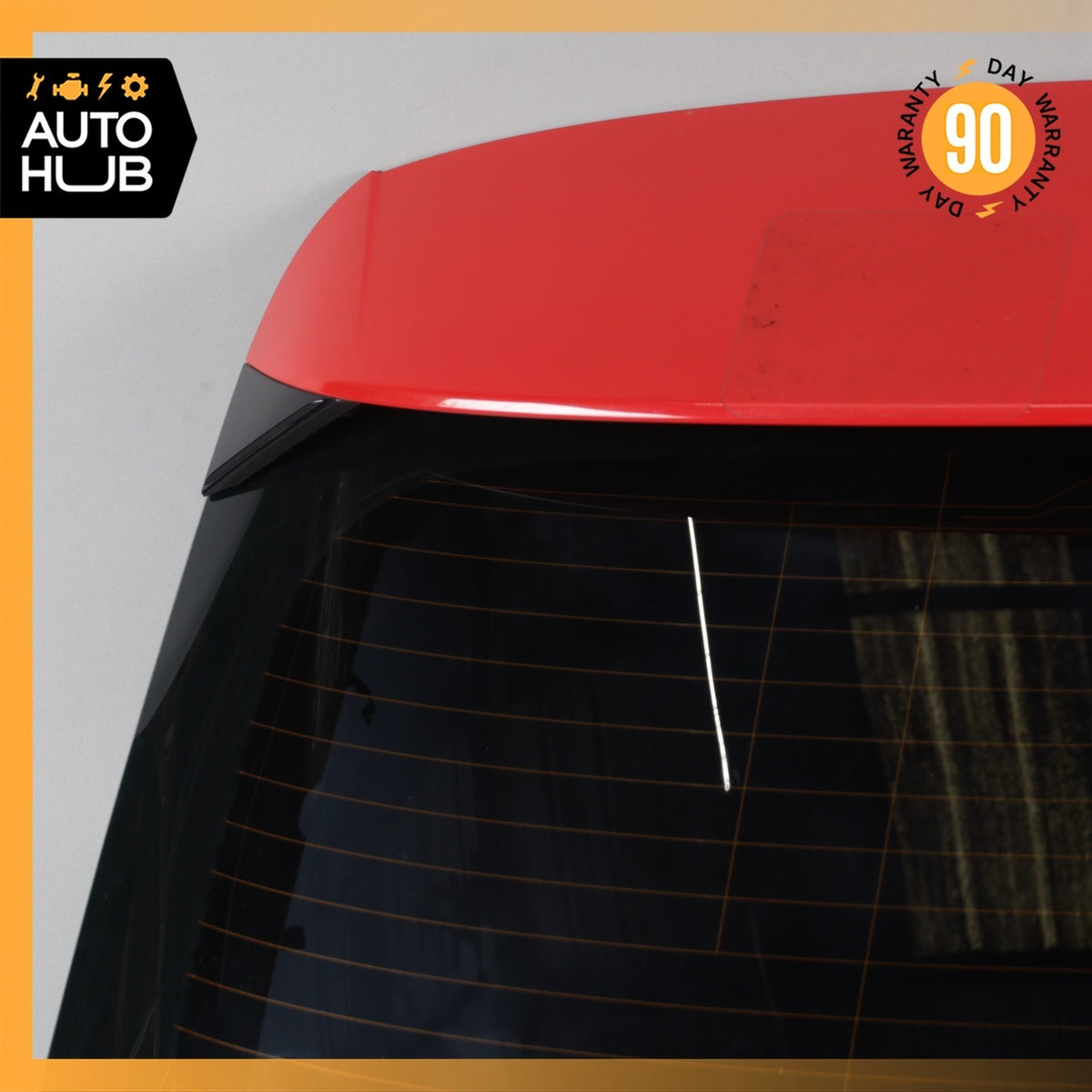 16-18 Audi 8V A3 E-Tron Trunk Lid Liftgate Tailgate Hatch Shell Red OEM 78k - photo 4