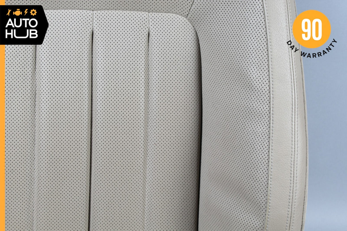 12-14 Mercedes W218 CLS550 Top Upper Seat Cushion Front Left Side Beige OEM - photo 3