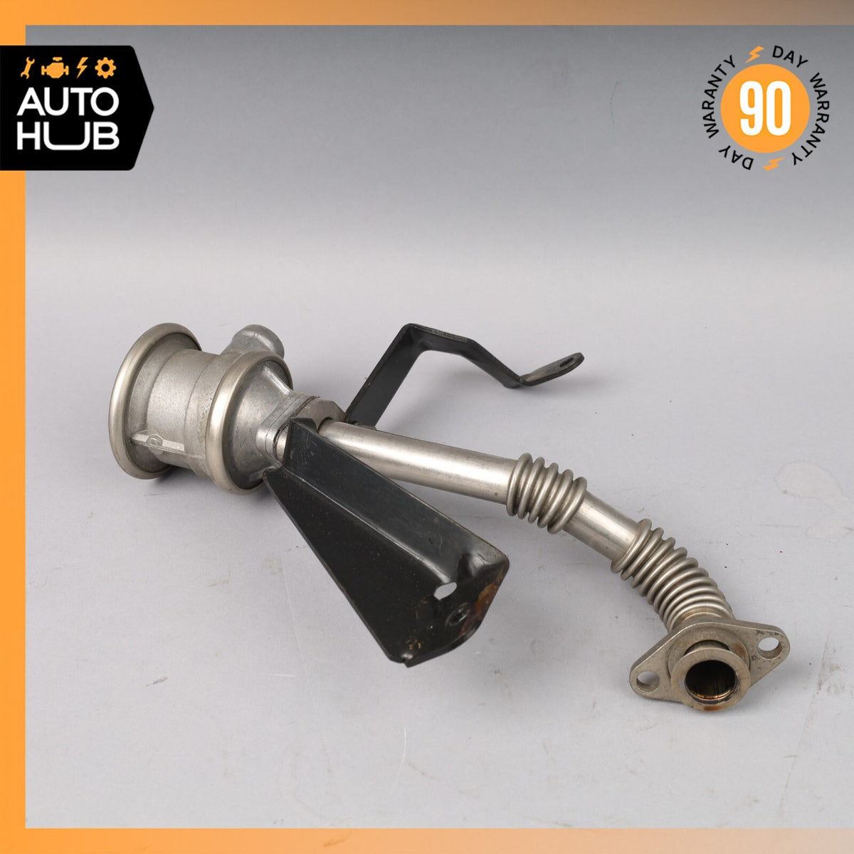 05-07 Maserati Quattroporte M139 Right Air Pump Check Valve EGR w/ Line OEM 79k - photo 5