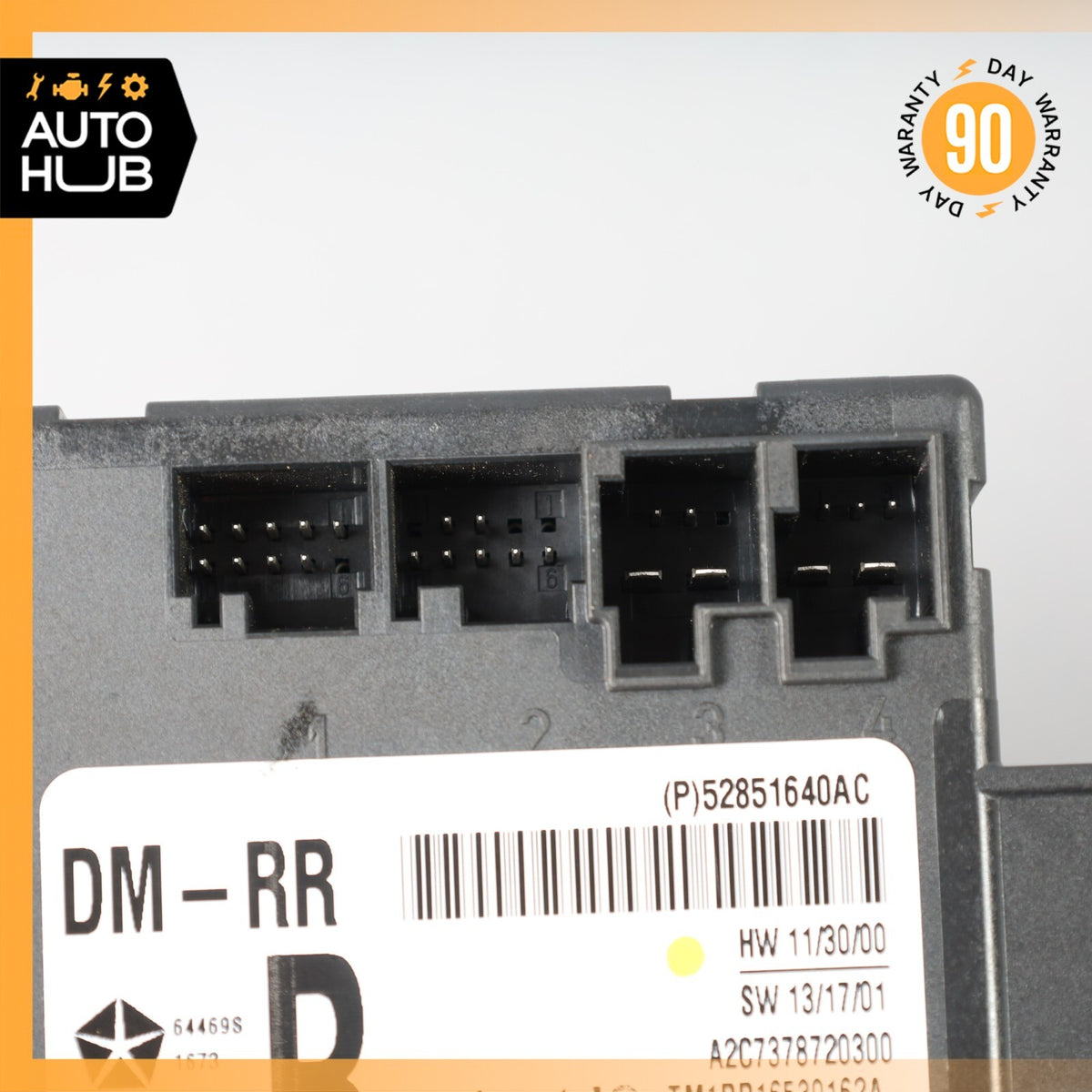 2014 Maserati Quattroporte M156 Rear Right Side Door Control Module OEM - photo 6