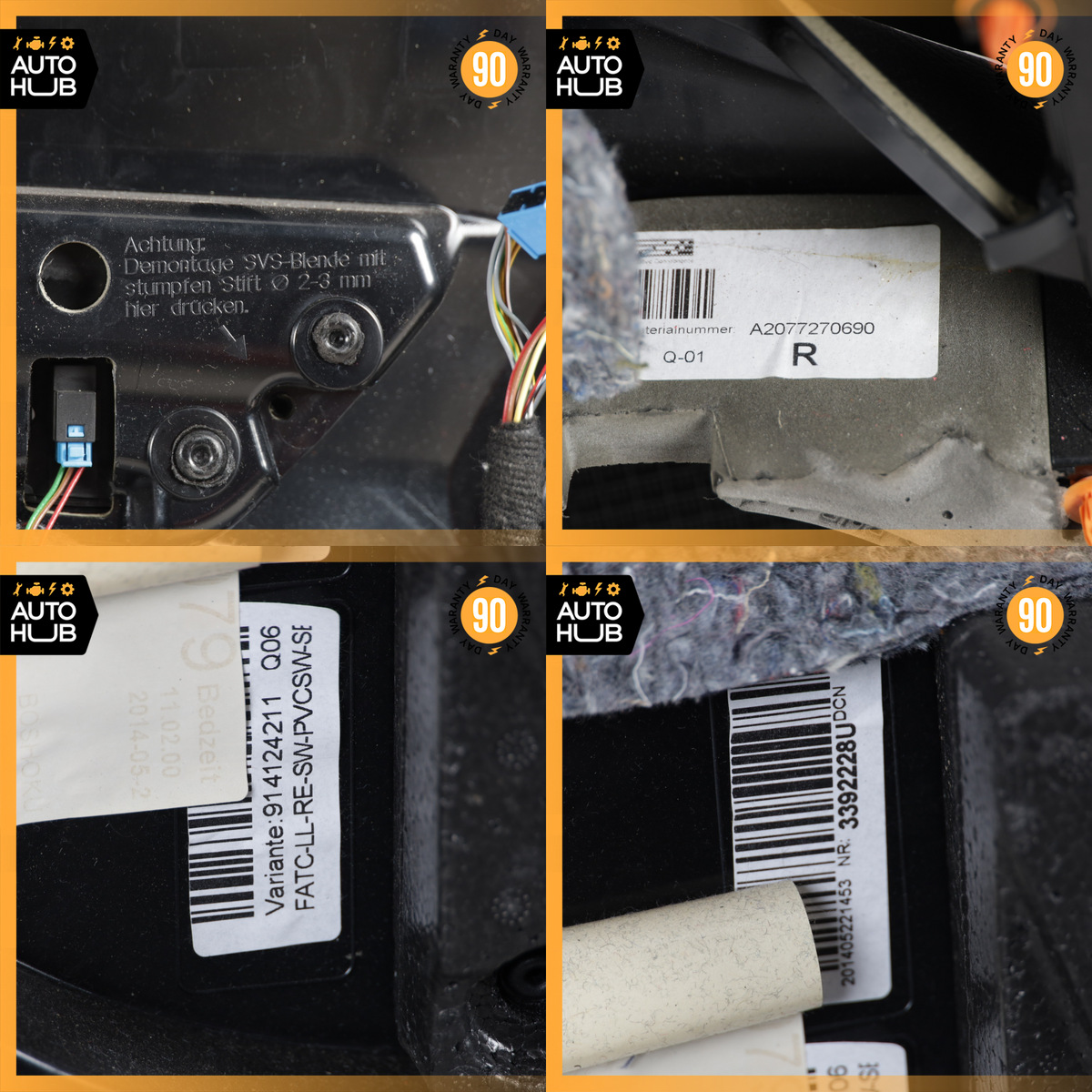14-17 Mercedes W207 E350 E550 Coupe Right Passenger Interior Door Panel OEM - photo 15