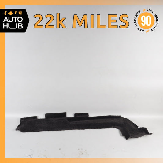 Aston Martin DB9 Front Door Right Side Floor Carpet Panel Black OEM 22k - photo 1