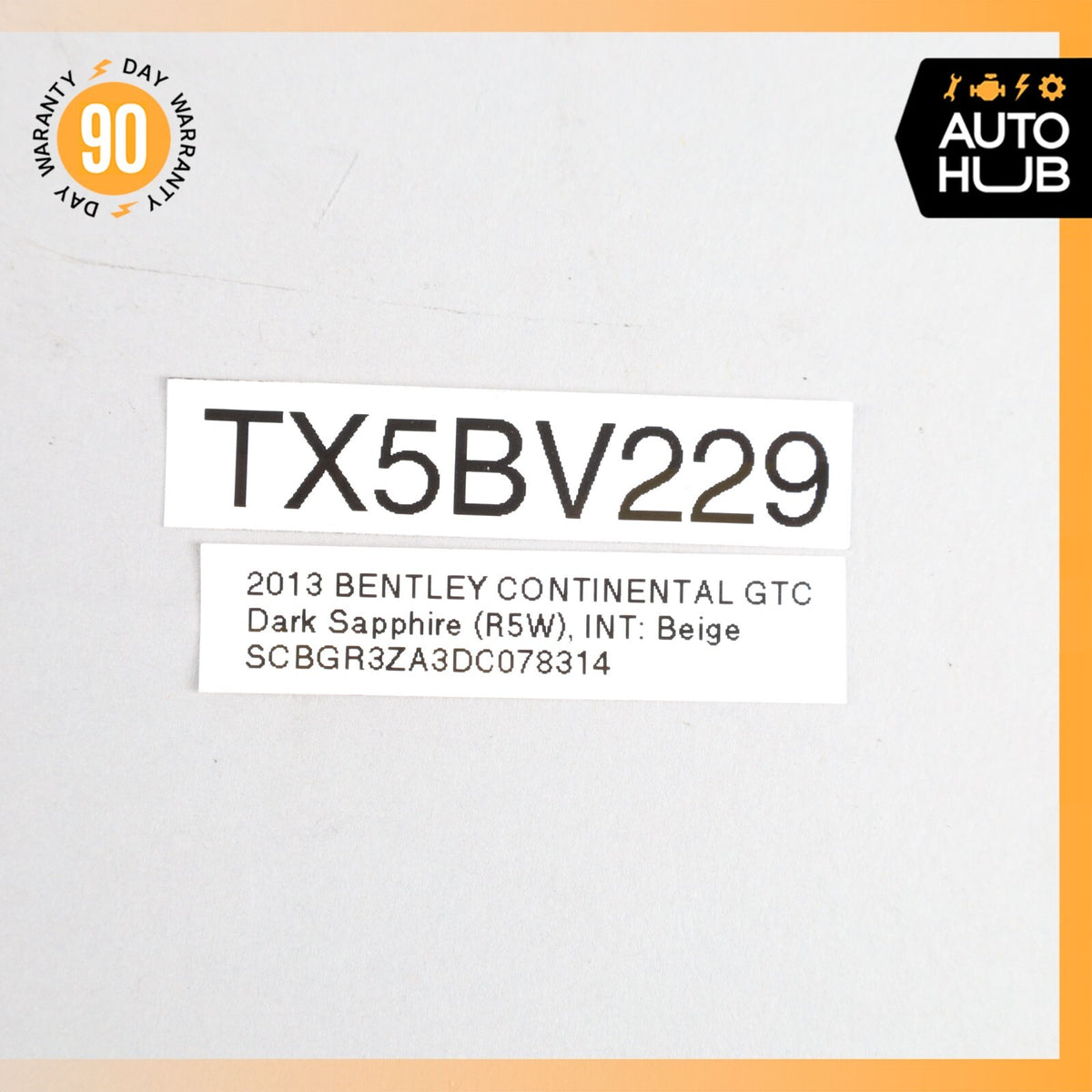 2013 Bentley Continental GTC Multimedia USB Interface Box Module Unit OEM 71k - photo 11
