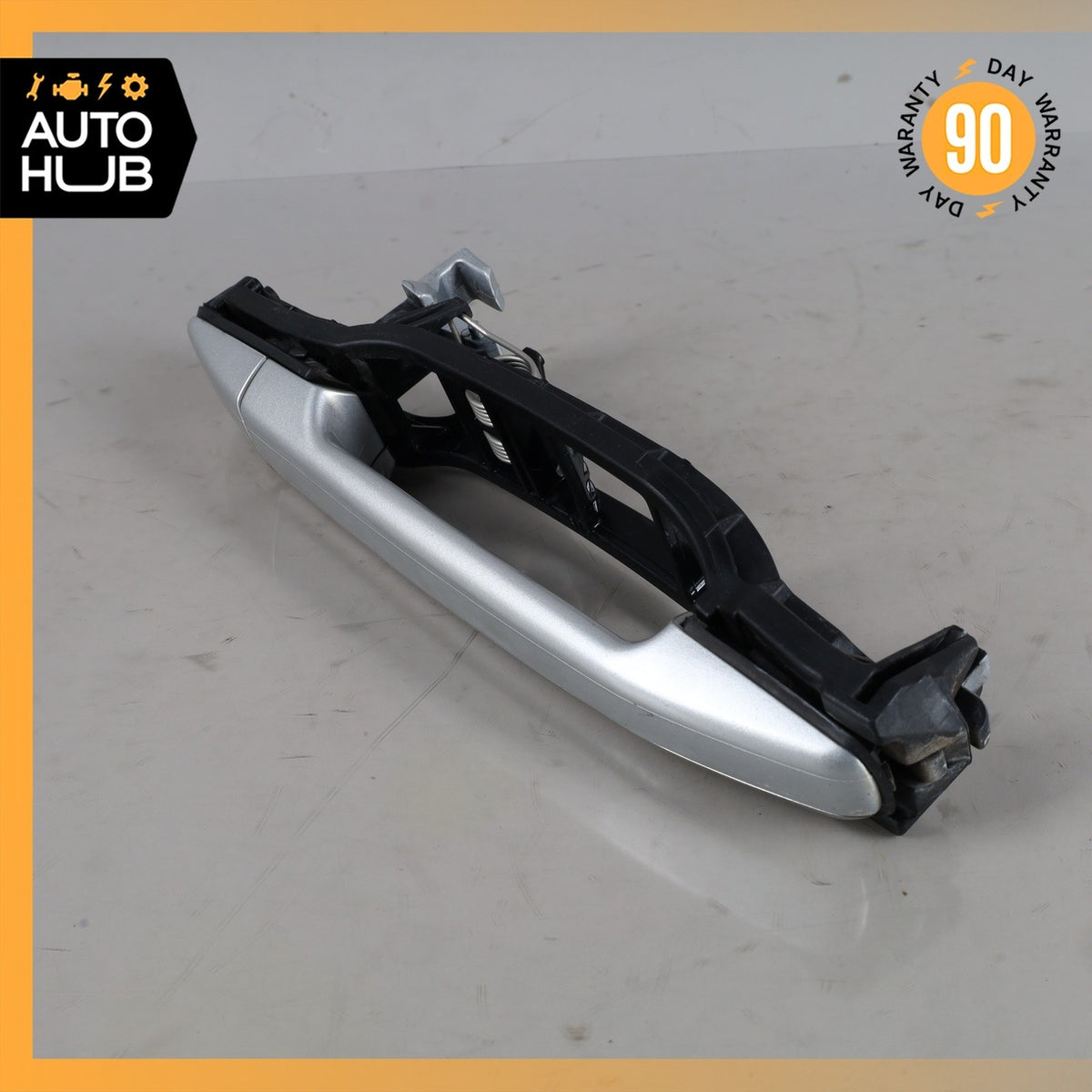 98-03 Mercedes W210 E430 E55 AMG Rear Left Driver Side Door Handle Silver OEM - photo 10