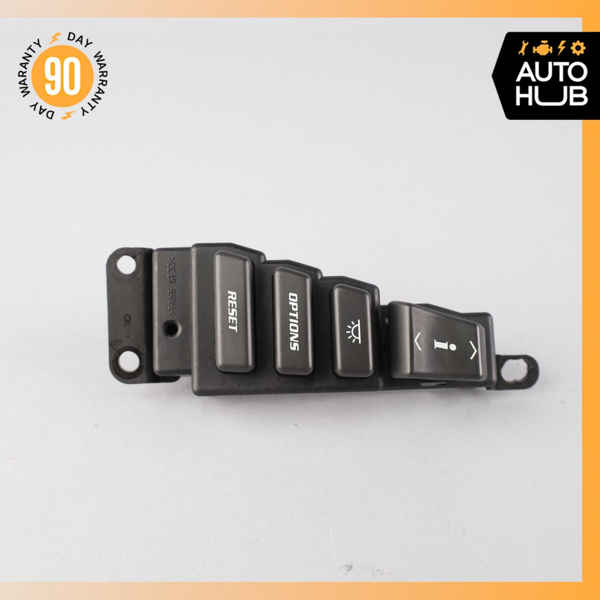 04-09 Cadillac XLR Information Display Switch Button 15251160 OEM - photo 2