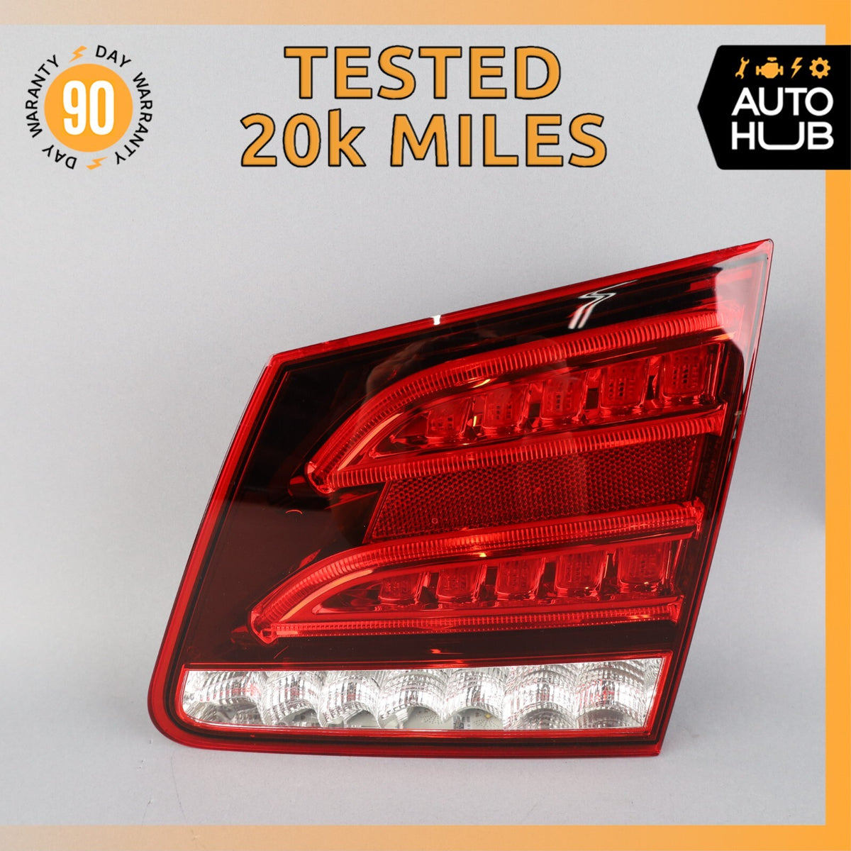 14-16 Mercedes W212 E350 E400 Inner Tail Light Lamp Rear Right Side OEM 20k - photo 1