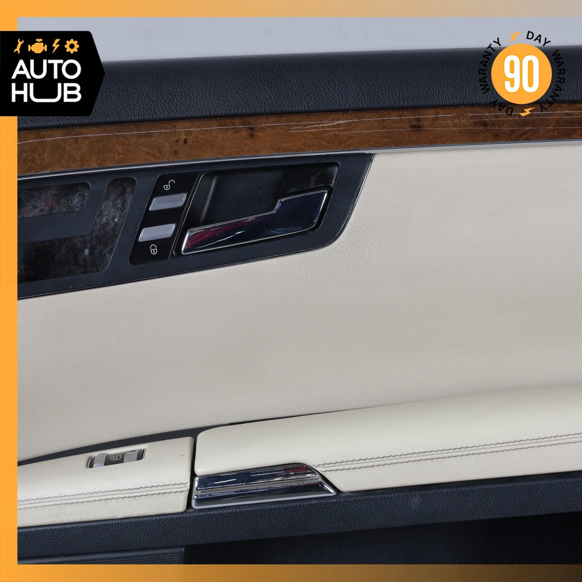 07-09 Mercedes W221 S550 S450 S63 AMG Front Right Passenger Side Door Panel OEM - photo 3