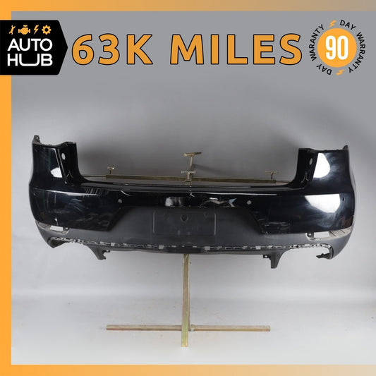 15-18 Porsche Macan 95B Rear Bumper Cover Assembly Black OEM 63k - photo 1