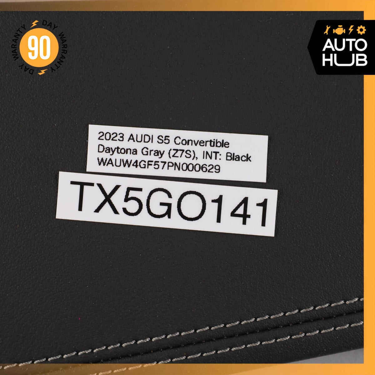 Audi B9 S5 A5 Front Right Center Console Side Cover Panel Trim Black OEM 24k - photo 13