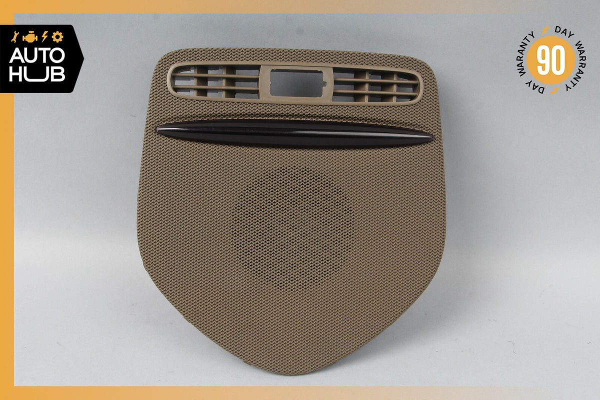 06-13 Mercedes W164 ML550 R350 Dashboard Dash Grille Speaker Cover Brown OEM - photo 1