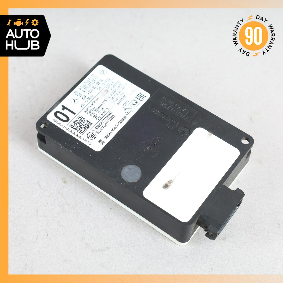 Mercedes W205 C350e Rear Bumper Blind Spot Radar Distance Sensor Module OEM - photo 2